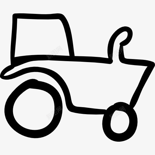 履带式运输图标png_新图网 https://ixintu.com 农业 农村 履带式 手工绘制 拖拉机 机械 概述 运输