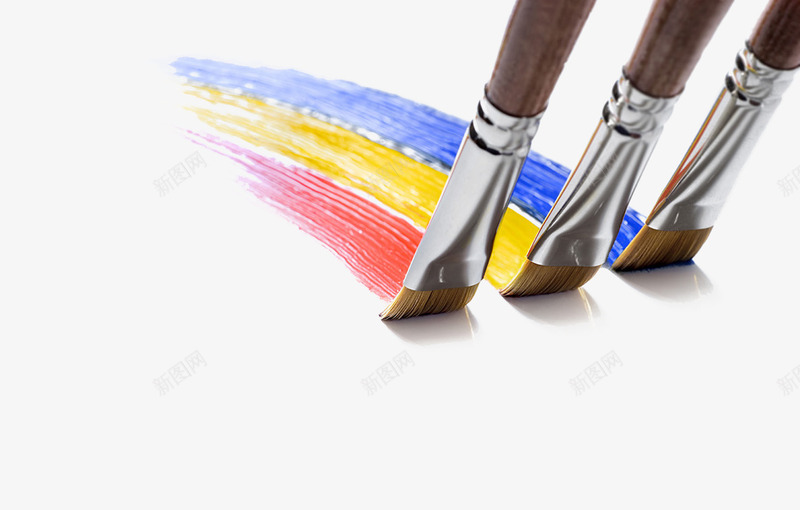 画笔笔刷颜料png免抠素材_新图网 https://ixintu.com 图画 学生 教育 画画 画笔 笔刷 美术 老师 颜料