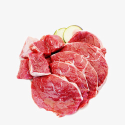 生肉澳洲进口牛腱子肉高清图片