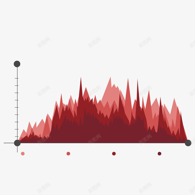 红色折线数据矢量图ai免抠素材_新图网 https://ixintu.com 分析 刻度 大数据 层次 折线 数据 渐变 红色 矢量图