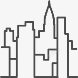 manhattanNewyork曼哈顿Icon图标高清图片
