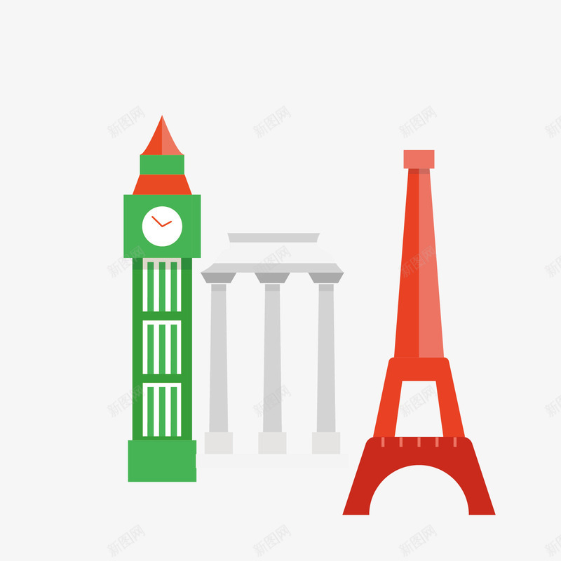 案出境旅游世界旅游矢量图eps免抠素材_新图网 https://ixintu.com 世界旅游 出境 出境游 图案 旅游 素材 矢量图