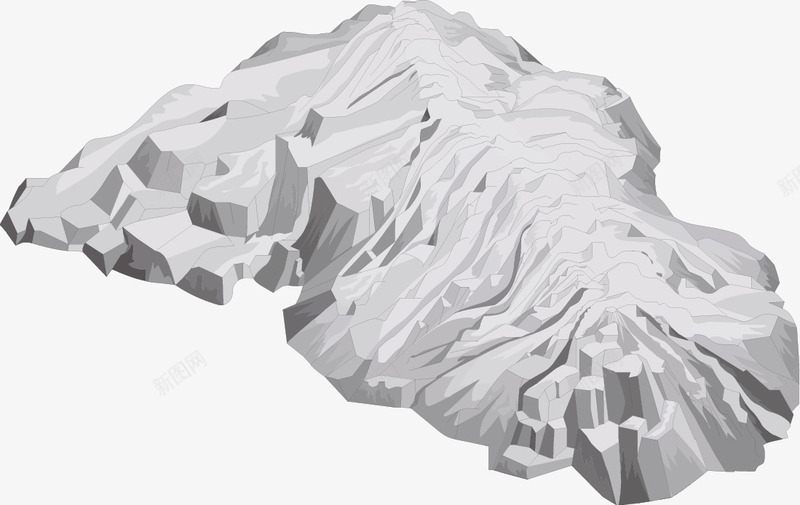 山脉插图png免抠素材_新图网 https://ixintu.com 山 山体 山脉插图 手绘插画山 石头
