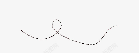 线条虚线漂浮装饰png免抠素材_新图网 https://ixintu.com 漂浮 线条 虚线 装饰