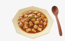 川菜菜牌一盘麻婆豆腐高清图片