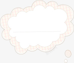 多形状对话框云朵形状对话框高清图片