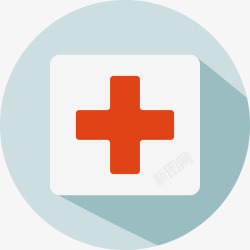 生物医药整容红十字医院图标矢量图高清图片