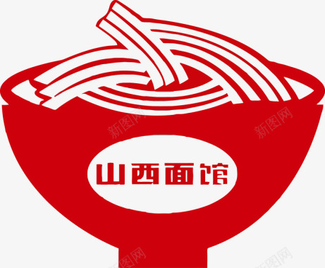 山西面馆标志LOGO图标图标