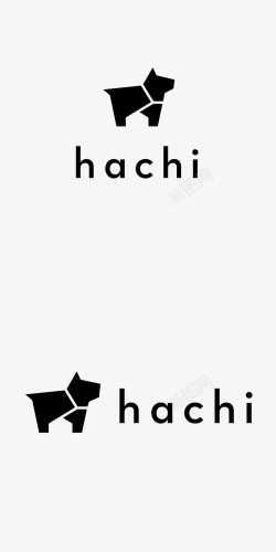 小狗机器人Hachi哈奇小狗机器人logo图标高清图片