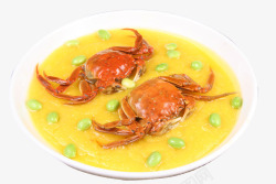 海鲜螃蟹汤素材
