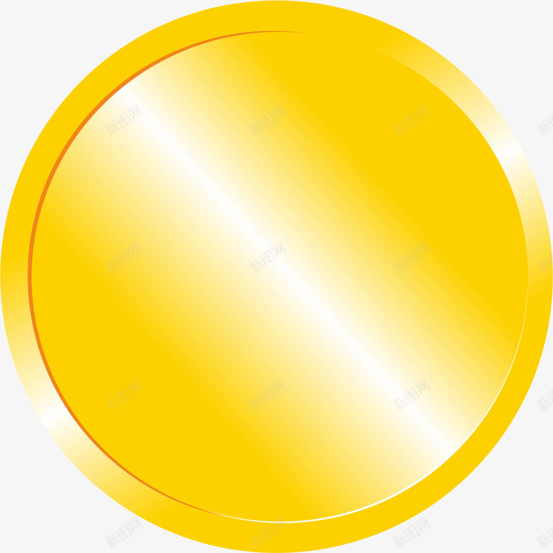 漂浮png免抠素材_新图网 https://ixintu.com 图案 圆圈 装饰 金币