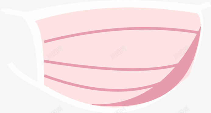 粉色卡通口罩png免抠素材_新图网 https://ixintu.com 侧面 创意口罩 卡通 口罩 口罩平面 口罩平面图 口罩正面 民用口罩 预防