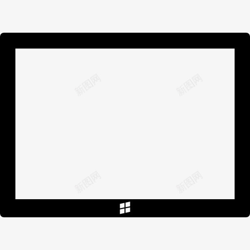 Windows触摸屏图标png_新图网 https://ixintu.com 屏幕 平板 技术 电视 监控 窗口 触摸屏
