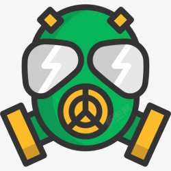 防雾口罩素材防毒面具图标高清图片