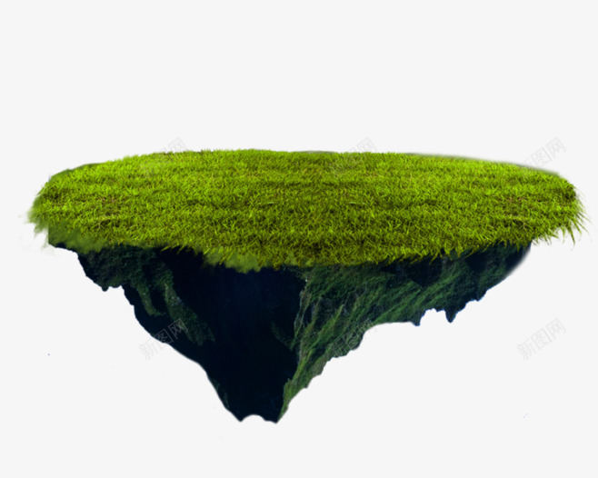 绿色草块透明背景png免抠素材_新图网 https://ixintu.com PNG透明背景素材 绿色草块
