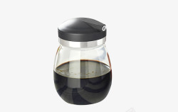 大口径油壶黑色小号酱油壶高清图片