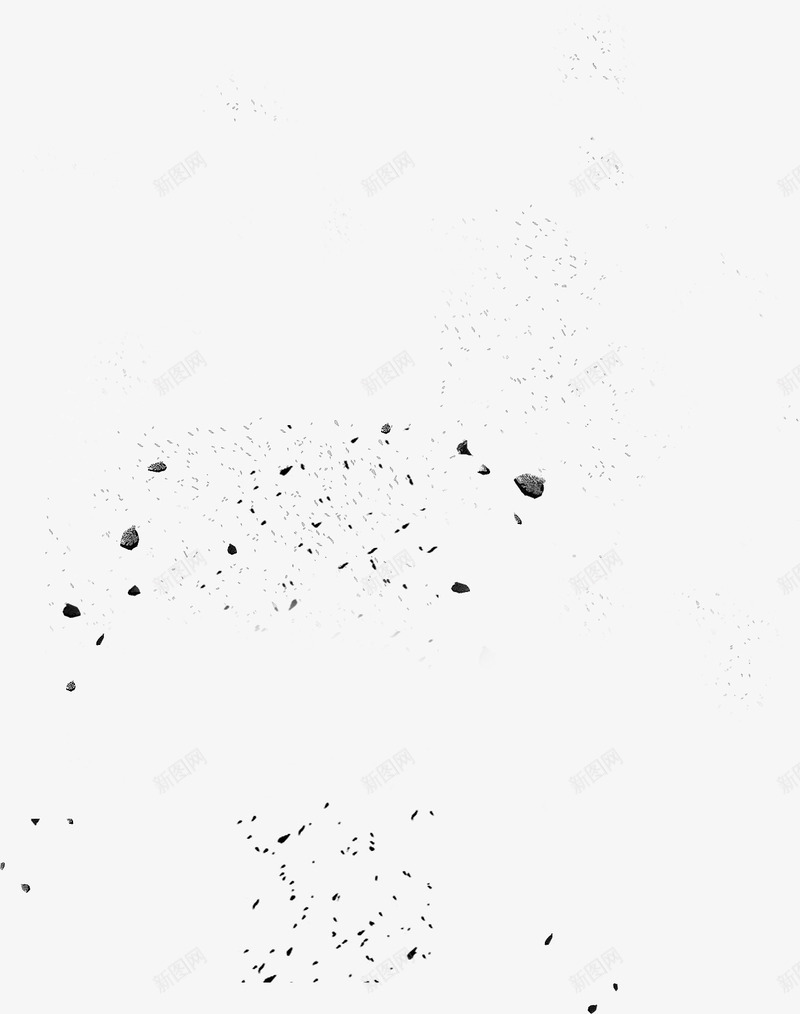 碎石粒子不规则漂浮png免抠素材_新图网 https://ixintu.com 不规则 漂浮 碎石 碎石块 粒子