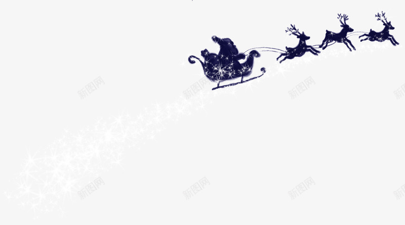 创意扁平卡通拉雪橇圣诞老人png免抠素材_新图网 https://ixintu.com 创意 卡通 圣诞老人 扁平 雪橇