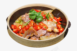 砂锅煨带皮牛肉素材