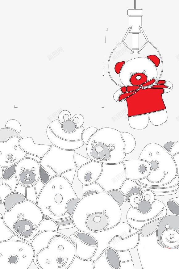 卡通小熊png免抠素材_新图网 https://ixintu.com 可爱的小熊 娃娃 布偶 装饰图