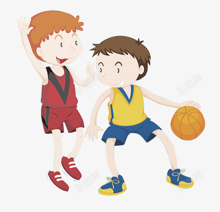 小朋友篮球玩耍png免抠素材_新图网 https://ixintu.com 培训 小朋友 少儿 篮球