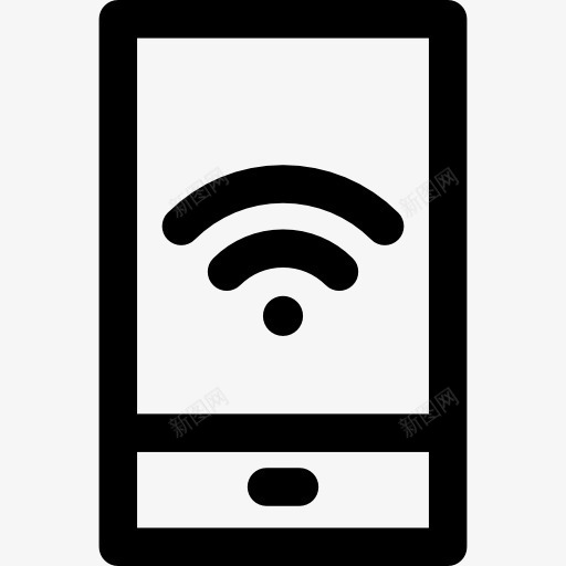 手机信号图标png_新图网 https://ixintu.com WiFi信号 手机 技术 智能手机 移动电话 通讯