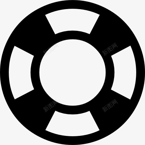 救生圈图标png_新图网 https://ixintu.com 医疗 救生圈 橡胶圈 浮