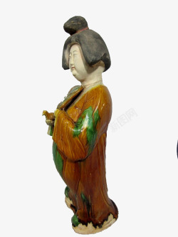 女人雕塑唐代女人雕塑高清图片