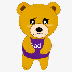 悲伤的小熊悲伤的小熊高清图片