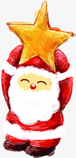 黄色庆圣诞迎元旦字手绘星星庆圣诞迎元旦高清图片