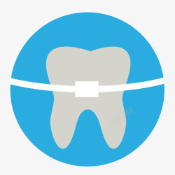 无题腔衰变牙科牙医齿无题牙蓝图标高清图片