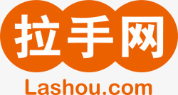 中国网站logo拉手网卡通图标高清图片