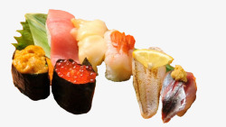 鱼子酱海鲜寿司素材
