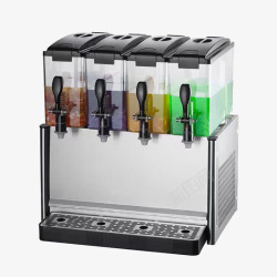 冷热四缸冷饮机商用冷饮机高清图片
