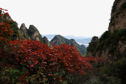 河北景区狼牙山素材