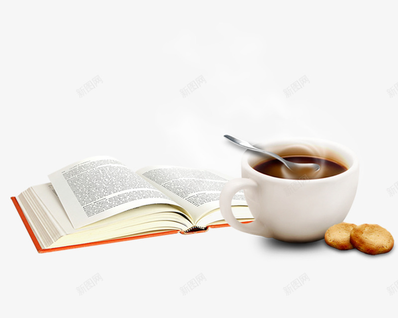 下午咖啡psd免抠素材_新图网 https://ixintu.com 下午咖啡 下午好 书 咖啡 咖啡杯字 咖啡豆 食物