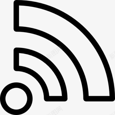 无线互联网连接符号图标图标