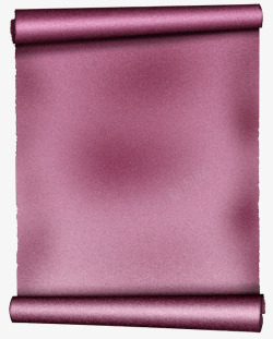 紫色卷布素材