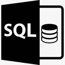 SQL符号SQL文件格式符号图标高清图片