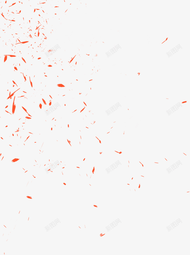 漂浮彩条png免抠素材_新图网 https://ixintu.com 喜庆 彩条 漂浮 漂浮彩条 红色 花瓣