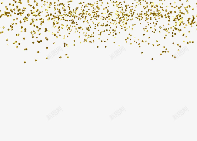 金色漂浮png免抠素材_新图网 https://ixintu.com 影楼后期 背景素材 金色 金色亮片 金色纸屑漂浮 闪片 颗粒