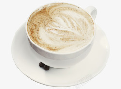 卡布奇诺咖啡卡布奇诺茶杯杯子在高清图片