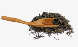 安化黑茶展板一勺安化黑茶高清图片