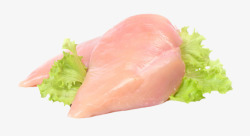 美食肉类鸡胸肉生肉美食原材料高清图片