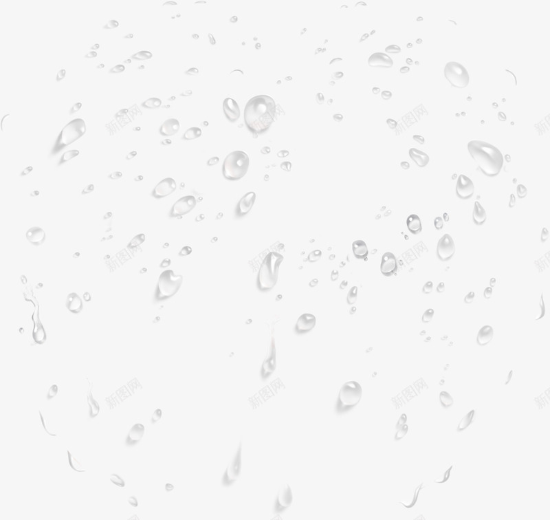 水滴png免抠素材_新图网 https://ixintu.com 下雨 水 水滴 水素材 防水 雨点