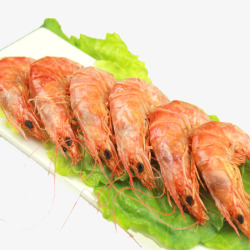 生鲜生菜海鲜大虾素材
