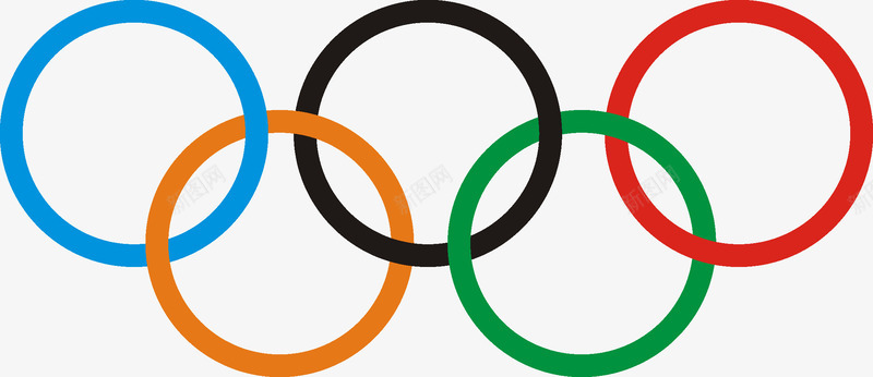 奥运五环五环图标图标