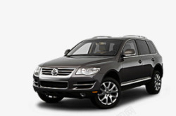 银色车轮黑色Volkswagen座驾高清图片