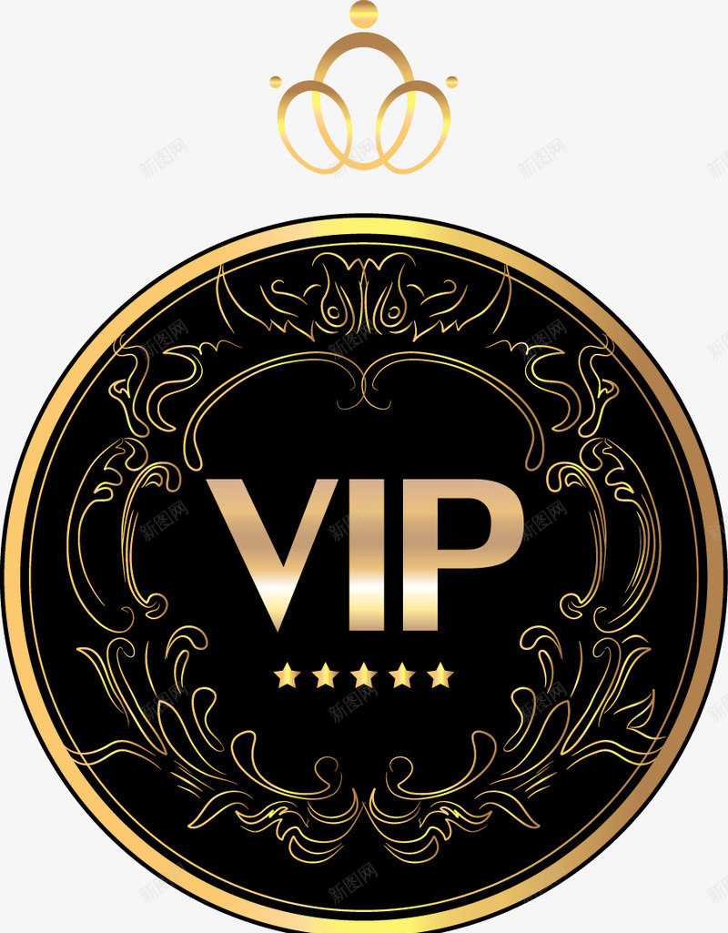 VIP金钥匙钻石会员png免抠素材_新图网 https://ixintu.com 贵宾卡 金钥匙 钻石会员 高端商务