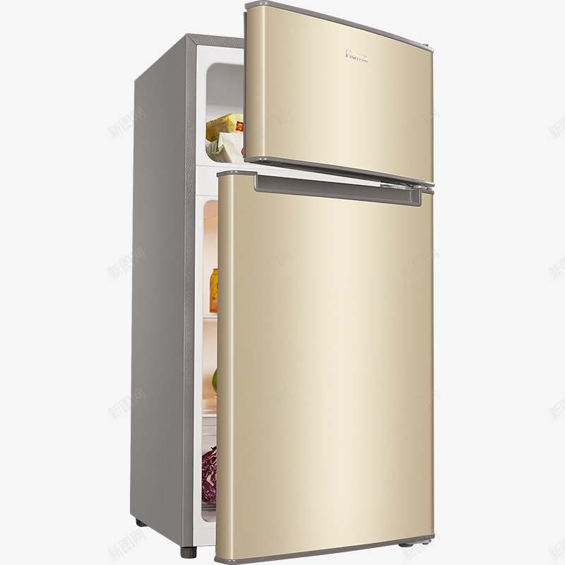 家用双门冰箱png免抠素材_新图网 https://ixintu.com 两门冰箱 产品实物 冰洗 家用双门冰箱 家电 小型冰箱 电冰箱